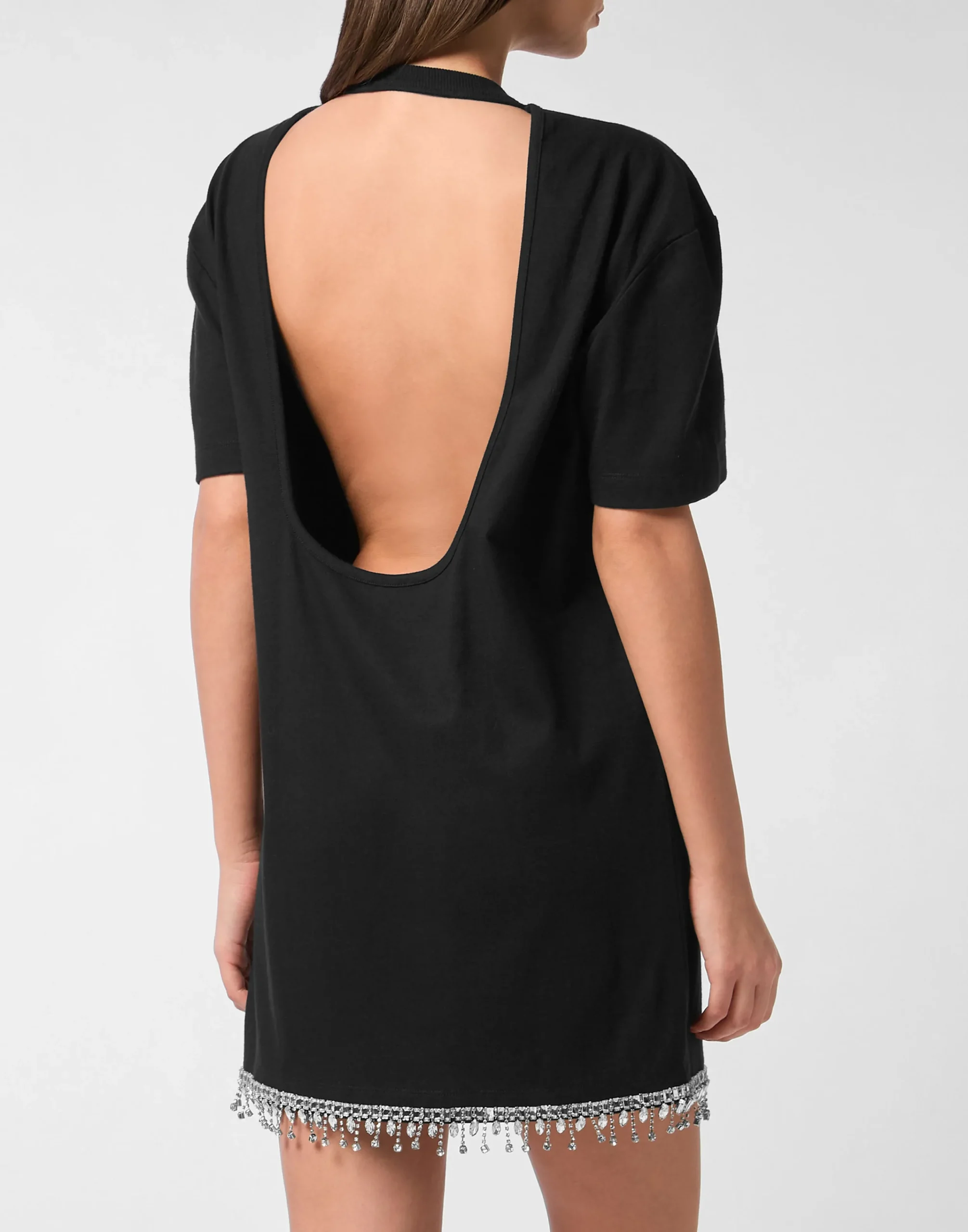PHILIPP PLEIN T-shirt Short Dress Signature>Donna Abiti E Gonne