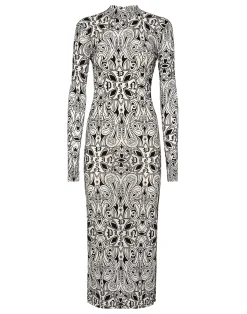 PHILIPP PLEIN Tulle Open Back Dress Gothic Plein>Donna Abiti E Gonne