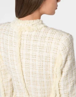 PHILIPP PLEIN Tweed Bolero Blazer><noscript><img data-lazyloaded=