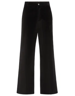 PHILIPP PLEIN Velvet Wide Leg Trousers>Uomo Pantaloni & Shorts