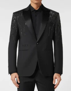 PHILIPP PLEIN Wool Blazer Lord fit>Uomo Sartorial