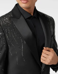 PHILIPP PLEIN Wool Blazer Lord fit><noscript><img data-lazyloaded=