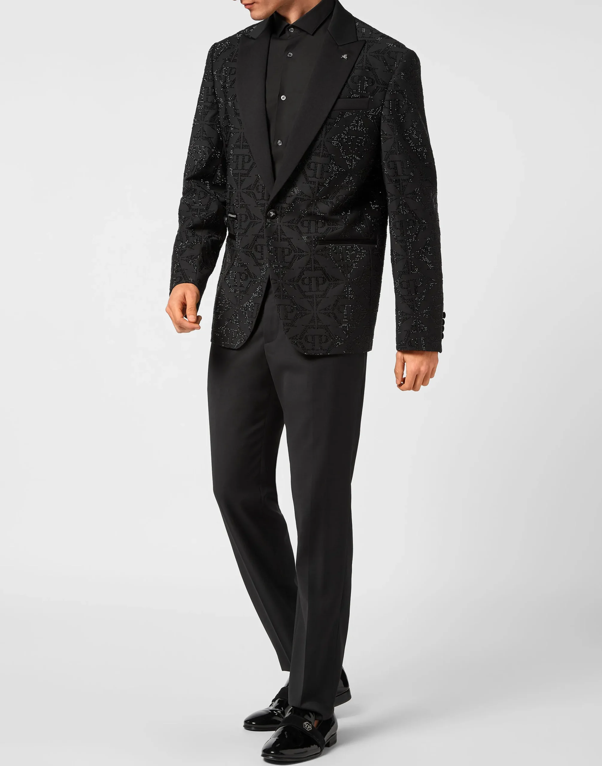 PHILIPP PLEIN Wool Blazer Lord fit Hexagon>Uomo Sartorial