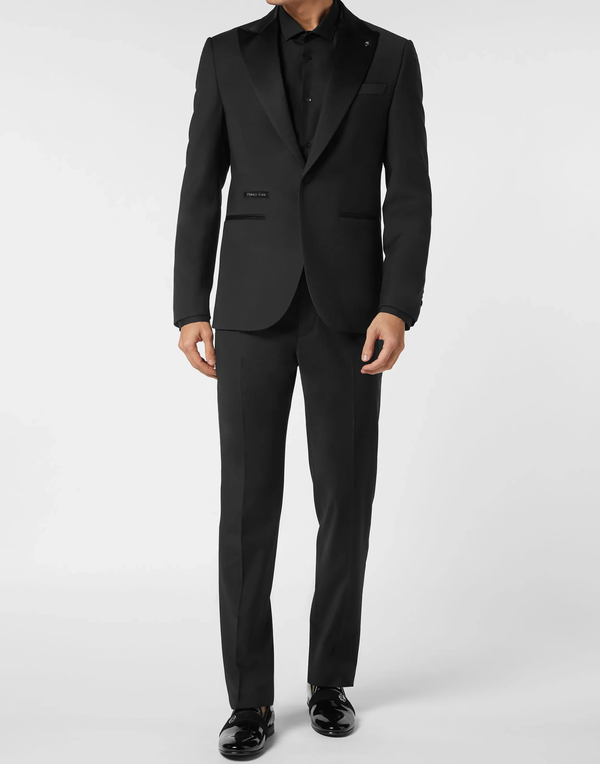 PHILIPP PLEIN Wool Blazer Lord fit with Crystals Gothic Plein>Uomo Sartorial
