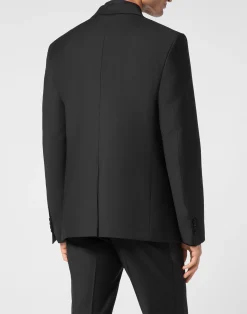 PHILIPP PLEIN Wool Blazer Monogram><noscript><img data-lazyloaded=