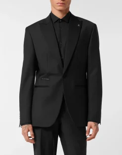PHILIPP PLEIN Wool Blazer Teddy Waiter>Uomo Sartorial