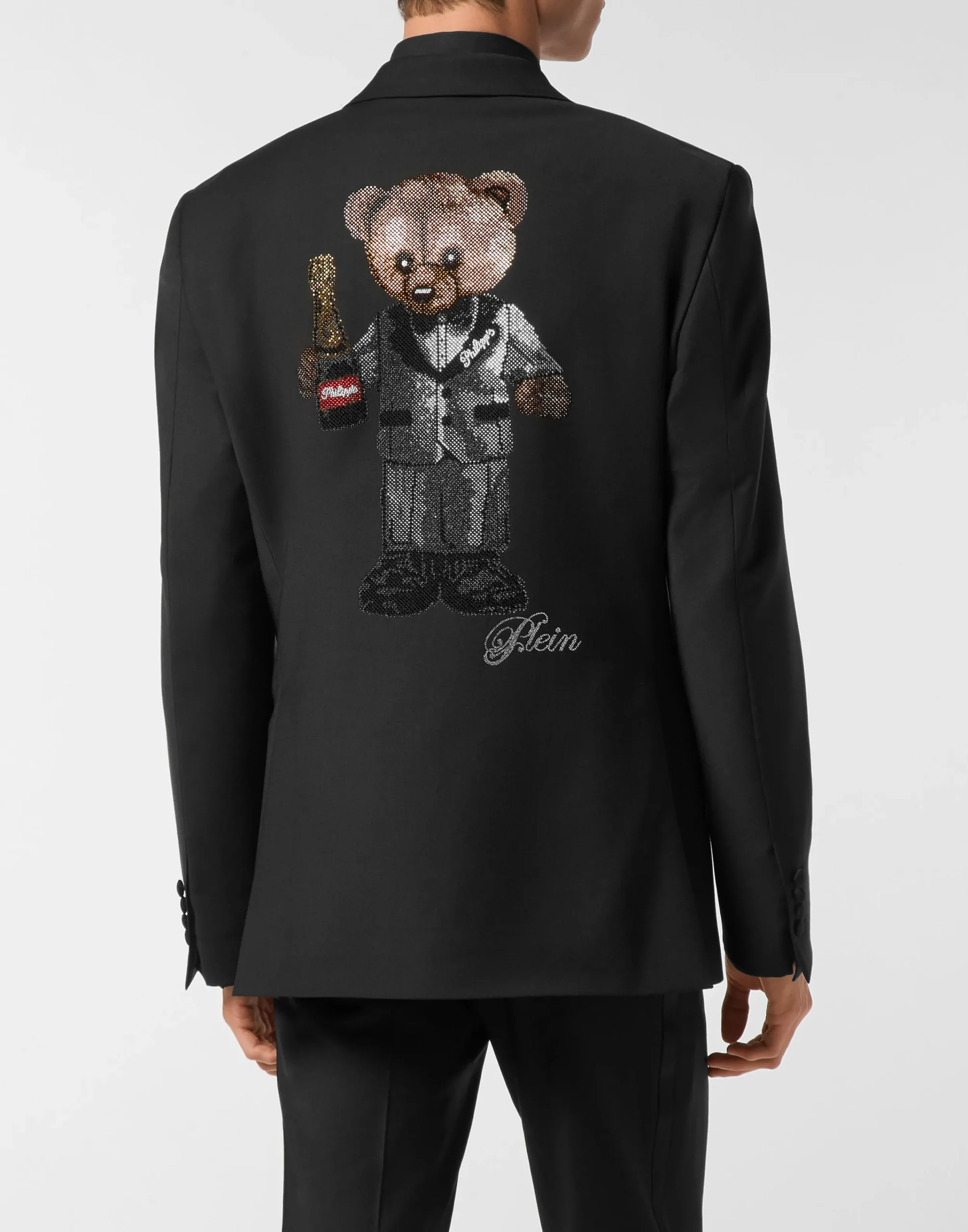 PHILIPP PLEIN Wool Blazer Teddy Waiter>Uomo Sartorial