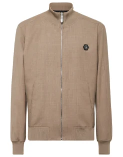 PHILIPP PLEIN Wool Jacket Stripes>Uomo Giacche E Cappotti