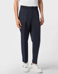 PHILIPP PLEIN Wool Trousers Chinos Classic Fit>Uomo Pantaloni & Shorts