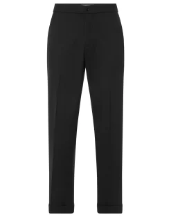 PHILIPP PLEIN Wool Wide Leg Trousers>Uomo Street Couture