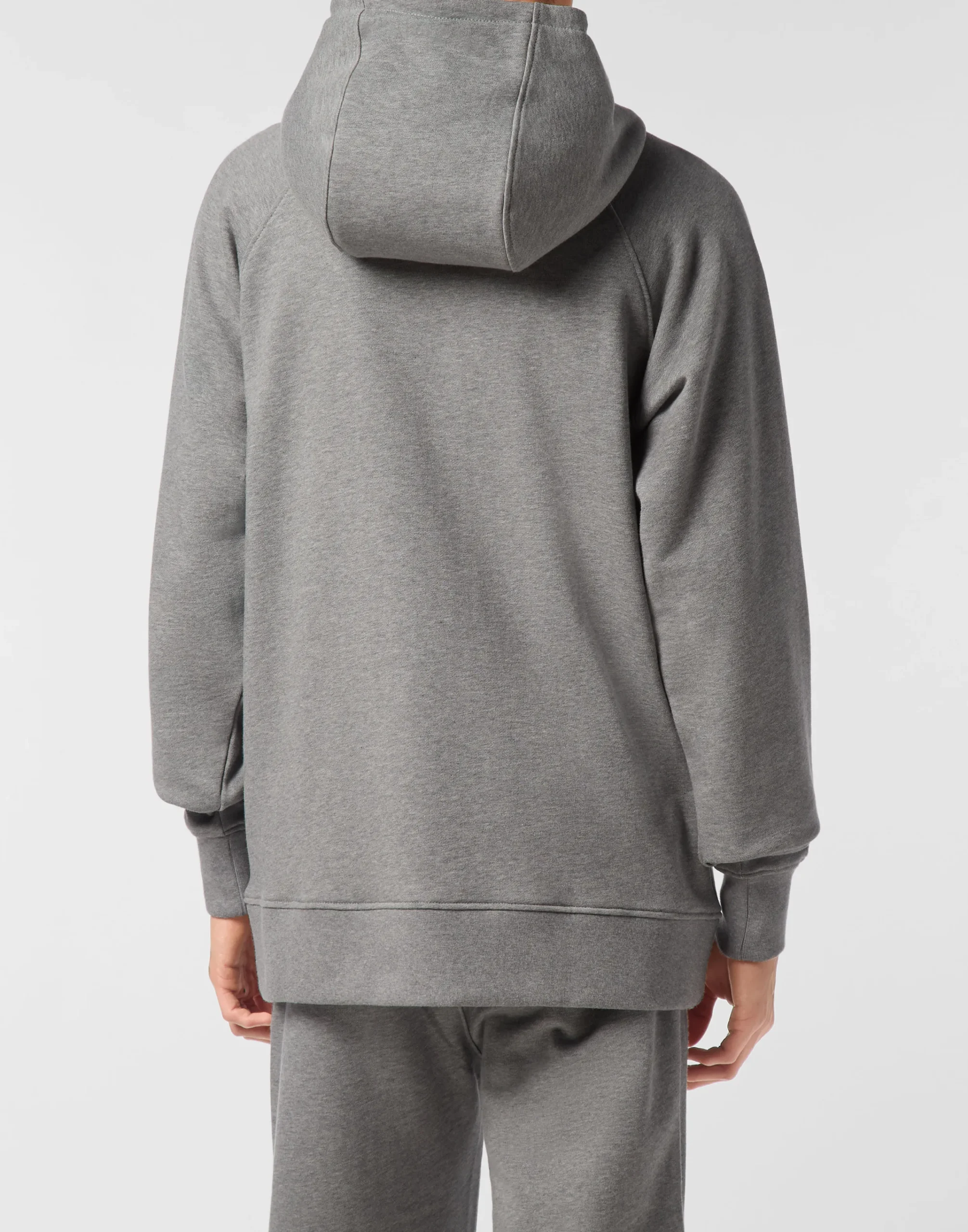 PHILIPP PLEIN Zip Hoodie Basic Signature>Uomo Street Couture