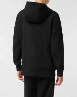 PHILIPP PLEIN Zip Hoodie Basic Signature><noscript><img data-lazyloaded=